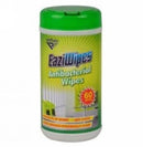 Wipes Italplast Antibacterial Disposable Eaziwipes Tub60