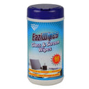 Wipes Italplast Glass + Mirror Disposable Eaziwipes Tub60