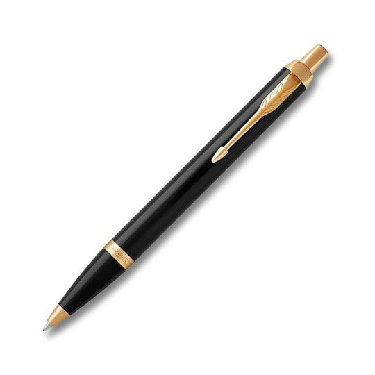 PEN PARKER IM GOLD TRIM BLACK BP 