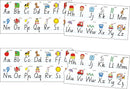 Sp- Desk Strip Alphabet Modern Script Hangsell