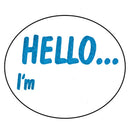 Sp- Label Avery Disp 58x43 Hello I'M Dmo5843he