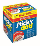 Sp- Sticky Dot Sellotape Permanent Pk1600