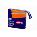 Sp- Labels Colour Coding Avery 25x38mm U Side Tab Purple Bx500