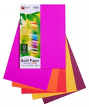 COPY PAPER QUILL A4 80GSM HOT COLS ASST PK100