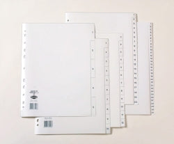 DIVIDERS MARBIG A4 PP 1-31 TAB WHITE