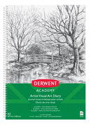 Sp- Visual Art Diary Derwent Academy A3 Portrait 80pg
