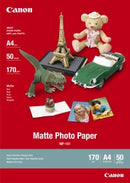 Sp- Paper Photo Canon A4 Matte Mp-101 170gsm Pk50