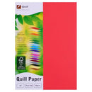 COPY PAPER QUILL A4 80GSM RED PK100