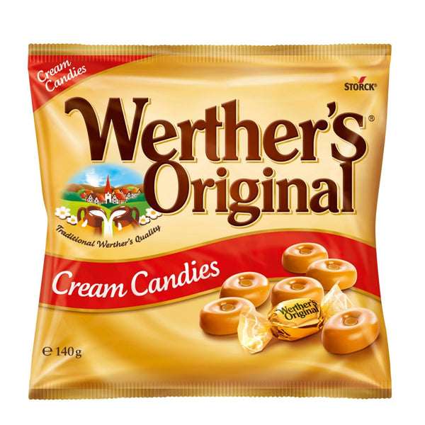 CONF WERTHERS ORIGINAL 140GM CREAM CANDIES