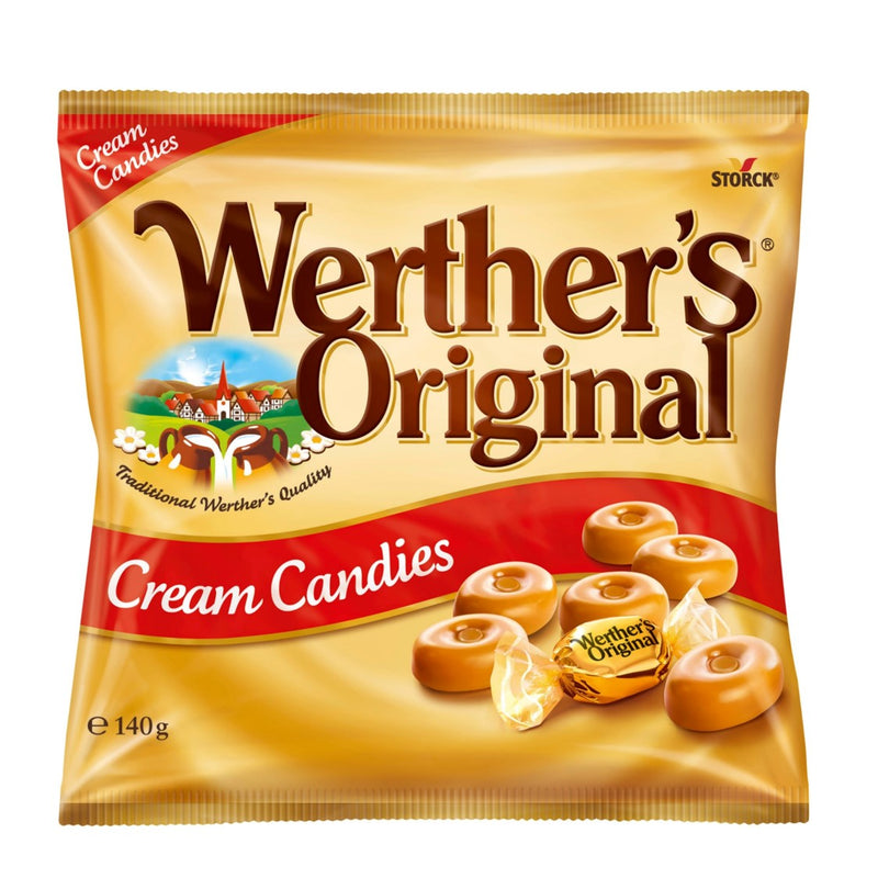CONF WERTHERS ORIGINAL 140GM CREAM CANDIES