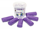 Sp- Clay Fun Dough Ec 900gm Purple In Bucket