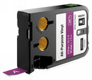 Sp- Label Tape Dymo 12mm Xtl All Purpose Vinyl White On Purple