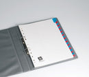Dividers Avery A4 Mylar Printed Blue & Red Tab A-Z (PKT)