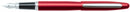 Sp- Pen Sheaffer Fp Vfm Medium Nib C/T Excessive Red