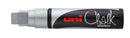 Sp- Marker Chalk Uni Pwe17k Bold Chisel Tip Silver
