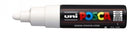 MARKER POSCA 4.5MM PC7M BOLD BULLET TIP WHITE