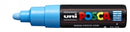 MARKER POSCA 4.5MM PC7M BOLD BULLET TIP LIGHT BLUE
