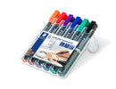 MARKER STAEDTLER 352 LUMOCOLOR PERMANENT BULLET ASST WLT6