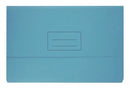 DOCUMENT WALLET BANTEX FC BOARD 240GSM LIGHT BLUE