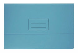 DOCUMENT WALLET BANTEX FC BOARD 240GSM LIGHT BLUE