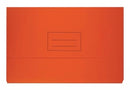 DOCUMENT WALLET BANTEX FC BOARD 240GSM ORANGE
