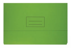 DOCUMENT WALLET BANTEX FC BOARD 240GSM GREEN