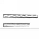 Sp- Ruler Marbig 30cm Clear Plastic Flexible