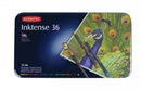 Sp- Pencils Coloured Derwent Inktense Asst Tin 36