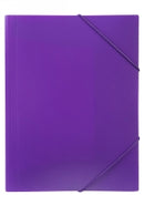 DOCUMENT WALLET MARBIG A4 SOFT TOUCH BRIGHTS PURPLE