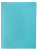 Sp- Display Book Marbig A4 12 Pocket Soft Touch Marine