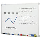 Sp- Whiteboard Quartet 1800x900mm Penrite Premium Aluminium Frame