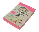 COPY PAPER RAINBOW A4 75GSM FLURO PINK PK500