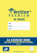 Sp- Exercise Book Writer Premium A4 Year 3/4 Sea Shell 96pg (PK10)