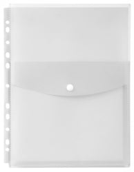 BINDER POCKET MARBIG A4 TOP OPENING CLEAR