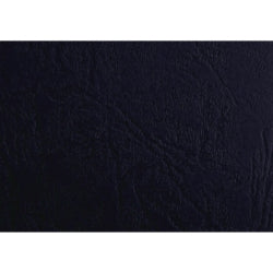 BINDING COVER GBC A4 LEATHERGRAIN NAVY PK100