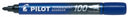 Sp- Marker Pilot 1.0mm Permanent Sca-100 Bullet Tip Fine Blue (BX12)