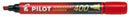 Sp- Marker Pilot 4.00mm Permanent Sca-400 Chisel Tip Broad Red (BX12)