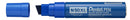 Sp- Marker Pentel Permanent & Waterproof N50xl Chisel Blue (BX6)
