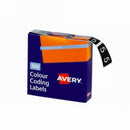 Sp- Labels Colour Coding Avery 25x38mm 5 Side Tab Dark Green Pk500