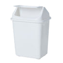 Bin Compass 38l Rectangular White Push