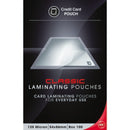 Laminating Card Pouches Gbc Classic 54x86 125 Micron Pk100