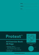Sp- Exercise Book Protext A4 Botany Plain Qld Rulers Year 3 & 4 + Margin 48 (PK20)