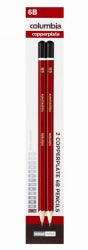 Sp- Pencil Lead Copperplate 6b Hexagon Pk2