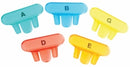 Sp- Index Tabs Crystalfile Crystaltabs Rainbow Bx50 (BX)