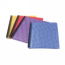 Display Book Marbig A4 20p Refillable Shimmer Yellow