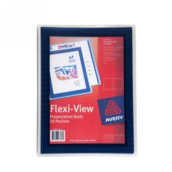 FLEXI-VIEW PRESENT BOOK 24 PKT BLUE