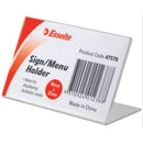 Sp- Sign/Menu Holder Esselte Business Card L/S Slanted