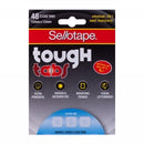 Sp- Tabs Sellotape Tough Tab 12x12mm Double Sided Clear Pk48