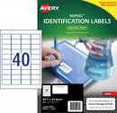 LABEL AVERY LASER L6145 NOPEEL EXTRA STRONG 45.7X25.4MM 40UP PK10