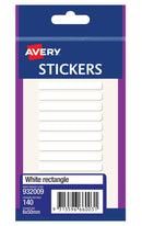 Sp- Labels Avery 38.1x21.2mm L7144 Rectangular 65up Matte White Pk8